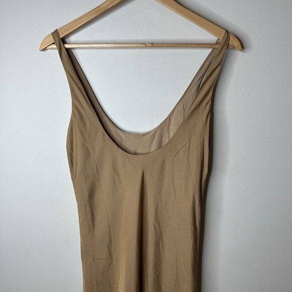 Line & Dot Revolve Slip Dress Womens S Sleeveless Midi Satin Fairy Coquette Y2K - Picture 9 of 14
